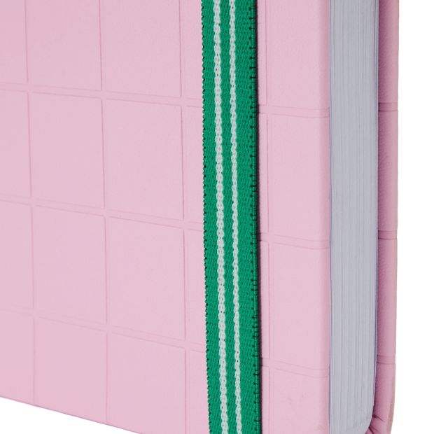 Anko A5 Journal Pink Deboss 80gsm 192 Pages