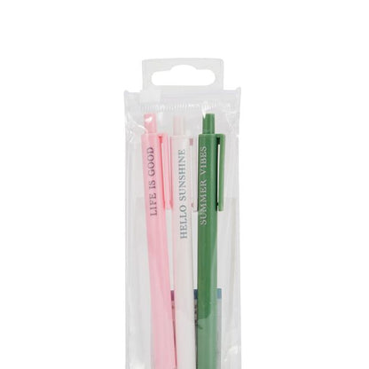 Anko 3 Pack Ballpoint Pen - Black Ink