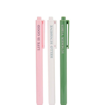 Anko 3 Pack Ballpoint Pen - Black Ink