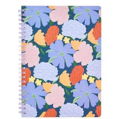 Anko A5 Notebook Floral 80gsm 120 Pages