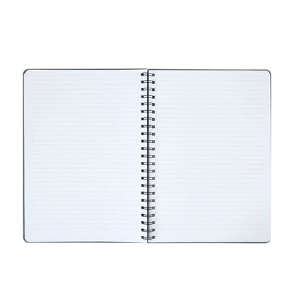 Anko A4 Spiral Notebook 160 Pages Hardcover Khaki