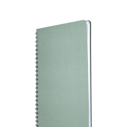 Anko A4 Spiral Notebook 160 Pages Hardcover Khaki