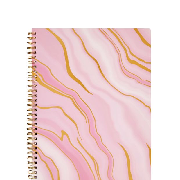 Anko A4 Spiral Notebook 120 Pages Marble