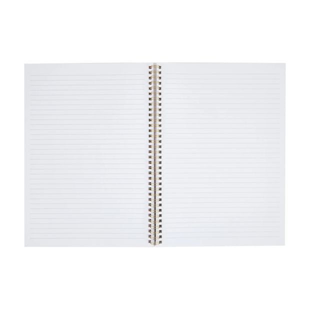 Anko A4 Spiral Notebook 120 Pages Marble