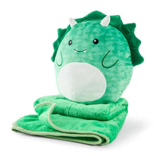 Anko 2 in 1 Dino Travel Blanket and Pillow