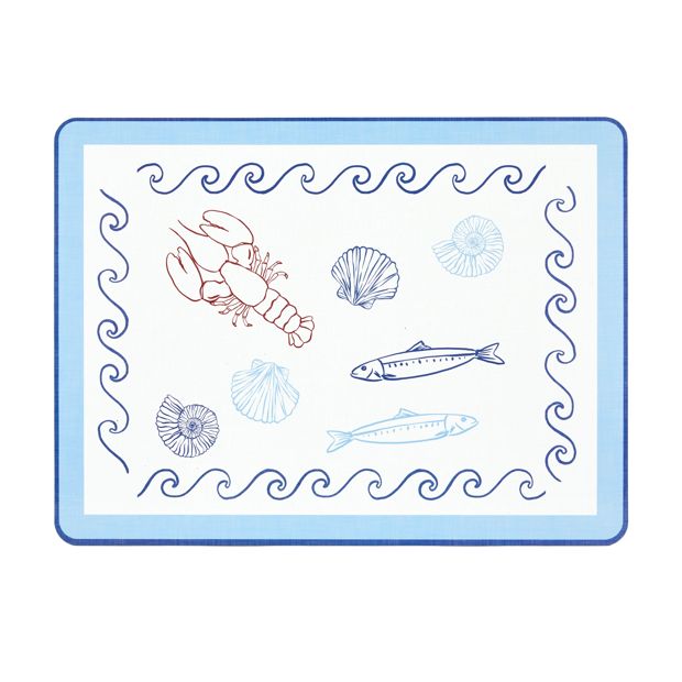 Anko Sardine Summer Corkback Placemat