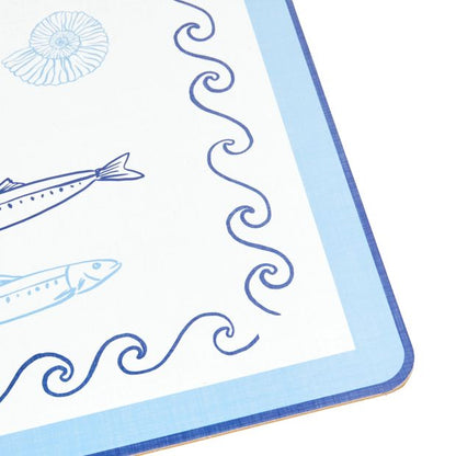 Anko Sardine Summer Corkback Placemat