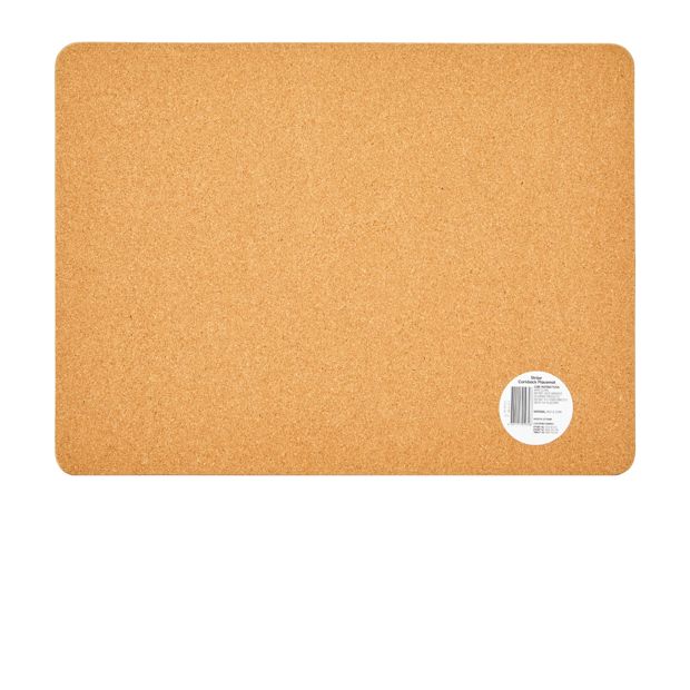 Anko Stripe Corkback Placemat - Mocha