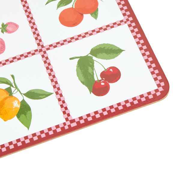Anko Fruit Corkback Placemat