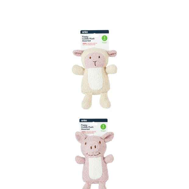 Anko Puppy Cuddle Plush Toy - Assorted