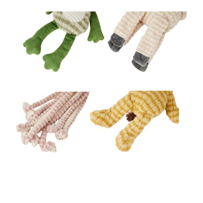 Pet Toy Thick Rib Plush  - Assorted - Anko