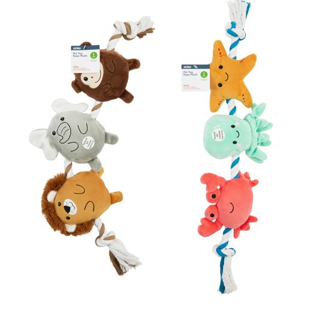 Anko Plush and Rope - Assorted