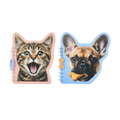 Anko Notebook Cat and Dog 80GSM 192 Pages - Assorted