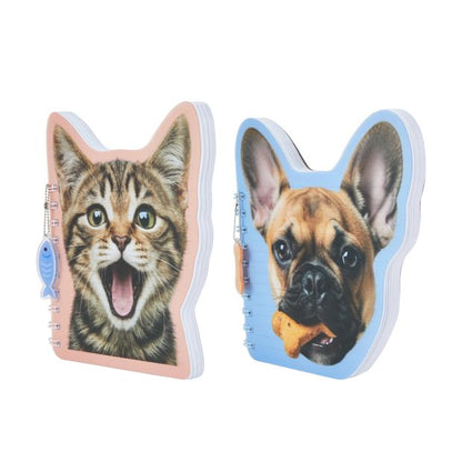 Anko Notebook Cat and Dog 80GSM 192 Pages - Assorted