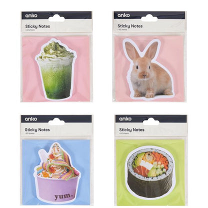 Anko Sticky Notes - Assorted