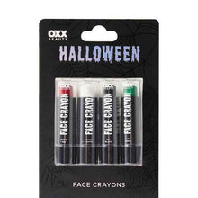OXX Beauty 4 Piece Halloween Face Paint Sticks