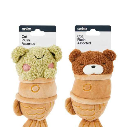 Anko Cat Plush Toy - Assorted