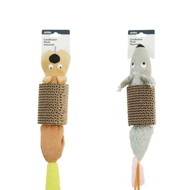 Anko Cardboard Plush Toy - Assorted