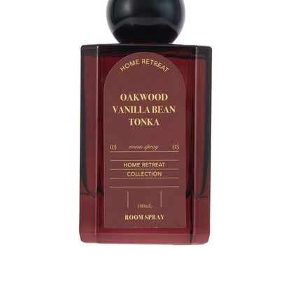Anko Home Retreat Oakwood Vanilla Bean Tonka Room Spray