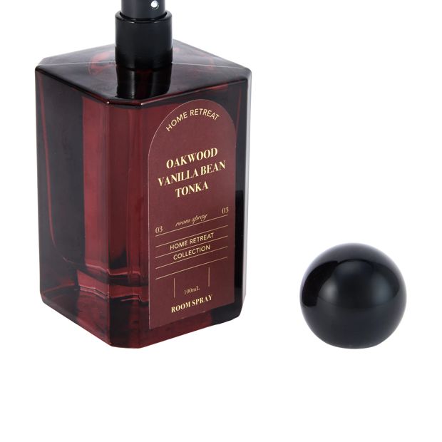 Anko Home Retreat Oakwood Vanilla Bean Tonka Room Spray