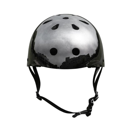 Anko Black/Chrome Multi Sport Helmet