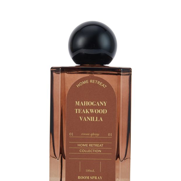Anko Home Retreat Mahogany Teakwood and Vanilla Room Spray