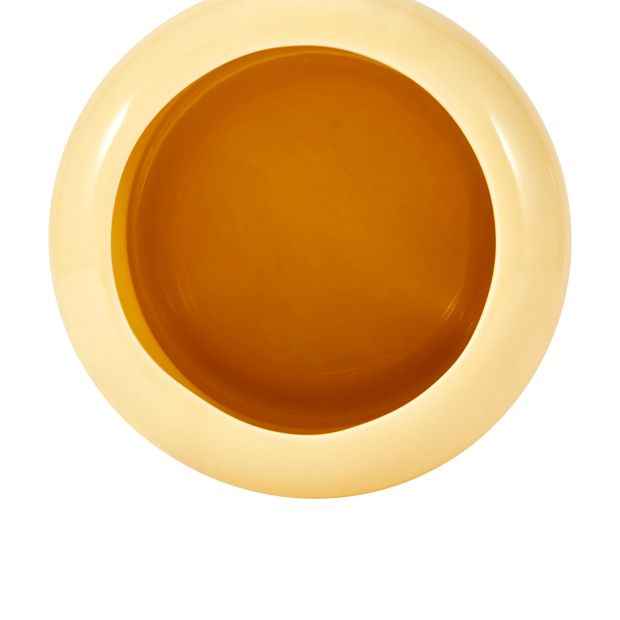 Anko Yellow Bubble Ceramic Pot