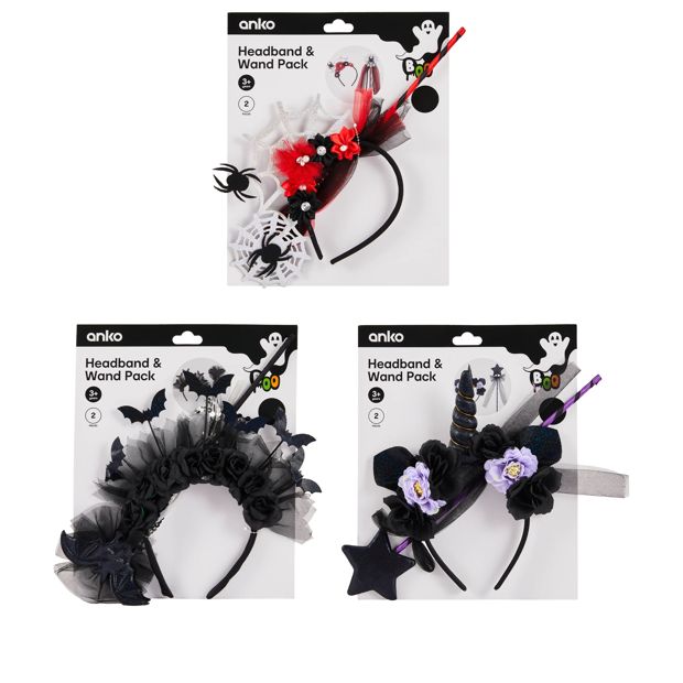 2 Piece Headband and Wand Pack - Ages 3+, Assorted