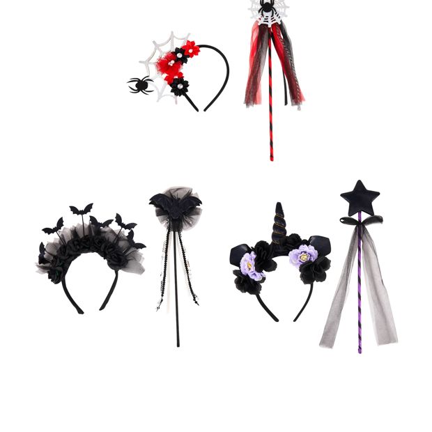 2 Piece Headband and Wand Pack - Ages 3+, Assorted