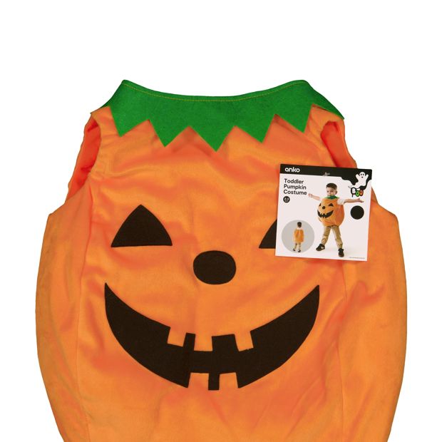 Toddler Pumpkin Costume - Ages 2-3