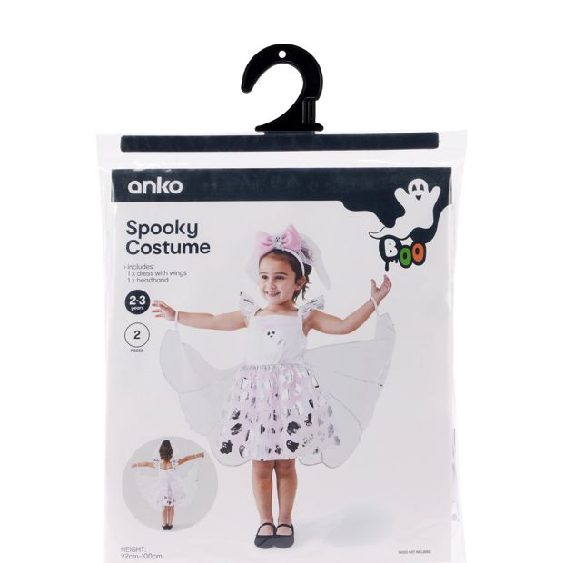2 Piece Spooky Costume - Ages 2-3