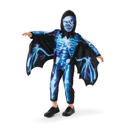 Winged Skeleton Costume - Ages 4-6