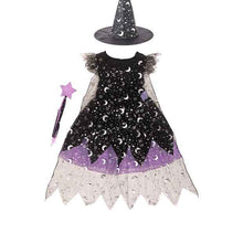 3 Piece Deluxe Star Witch Costume - Ages 4-6