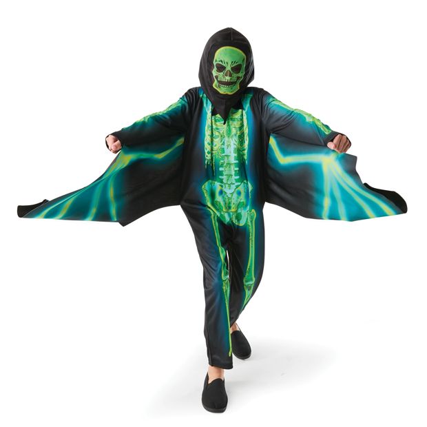 Winged Skeleton Costume - Ages 6-8