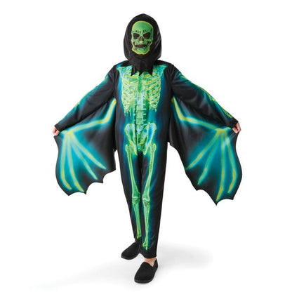 Winged Skeleton Costume - Ages 6-8