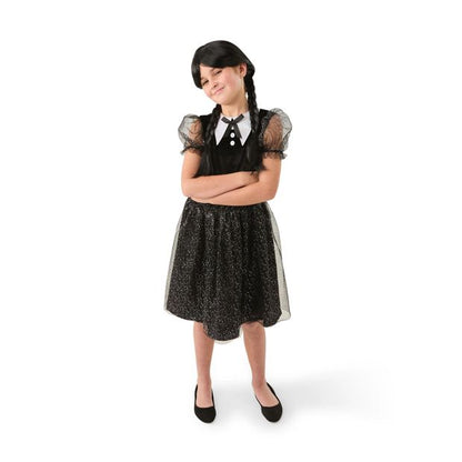 2 Piece Horror Girl with Wig Costume - Ages 8+