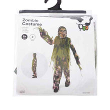 3 Piece Zombie Costume - Ages 8+