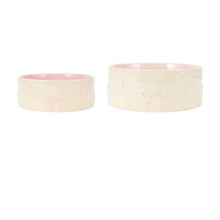 Anko 2 Pack Dog Bowl Bows Ceramic