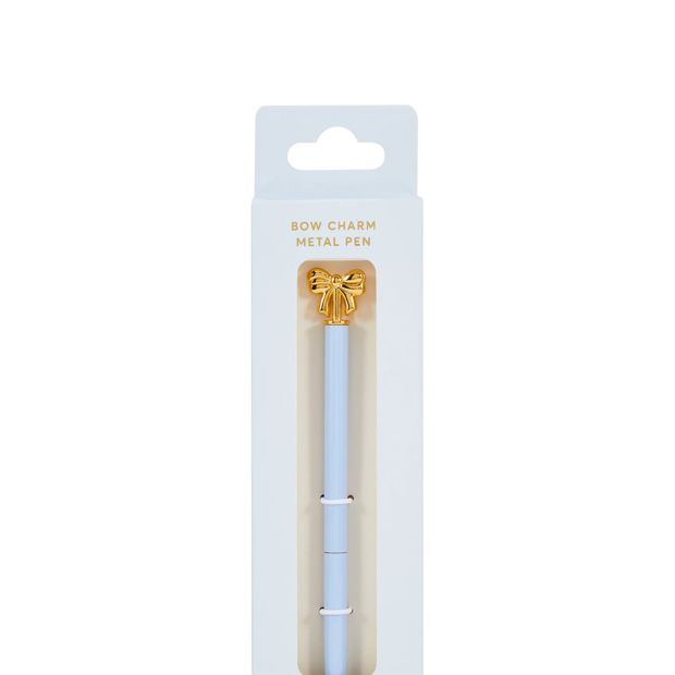 Anko Bow Charm Metal Pen