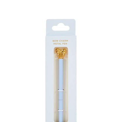 Anko Bow Charm Metal Pen