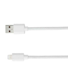 Anko USB-A to Lightning Braided Cable - 1m - White