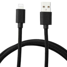 Anko USB-A to Lightning Braided Cable - 1m - Black
