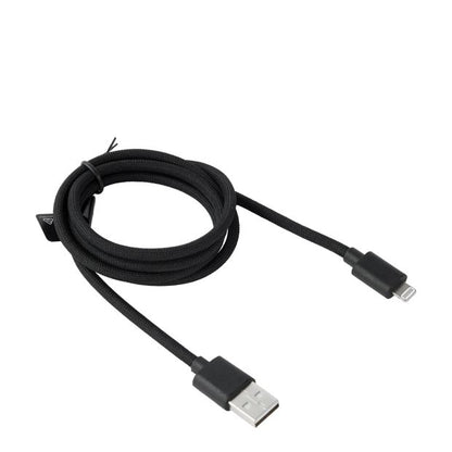 Anko USB-A to Lightning Braided Cable - 1m - Black