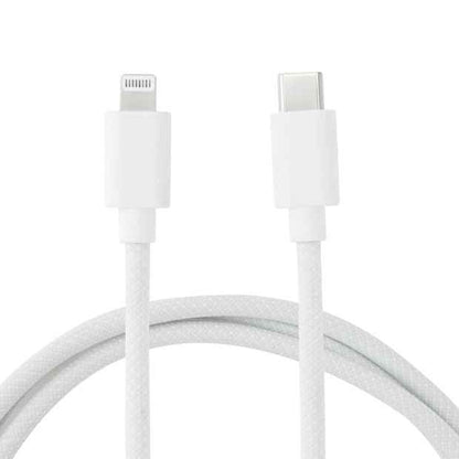 Anko USB-C to Lightning Braided Cable - 1m - White