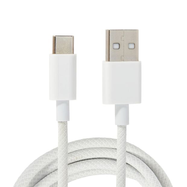 Anko USB-A to USB-C Cable - 1m - White