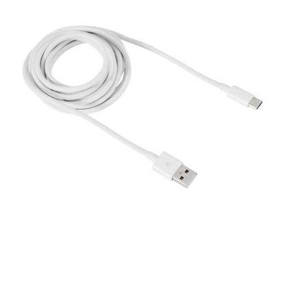 Anko 2m USB-A to USB-C 60W Braid Cable - White