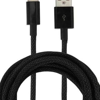 Anko 2m USB-A to USB-C 60W Braid Cable - Black