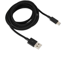 Anko 2m USB-A to USB-C 60W Braid Cable - Black