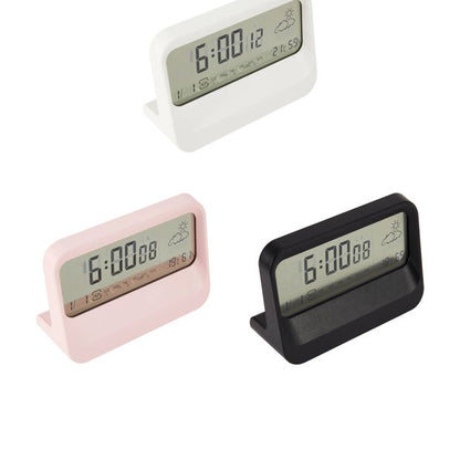 Anko Alarm Clock Transparent - Assorted