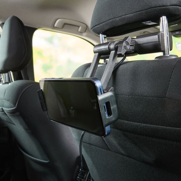 Anko Car Charger with Holder - Black